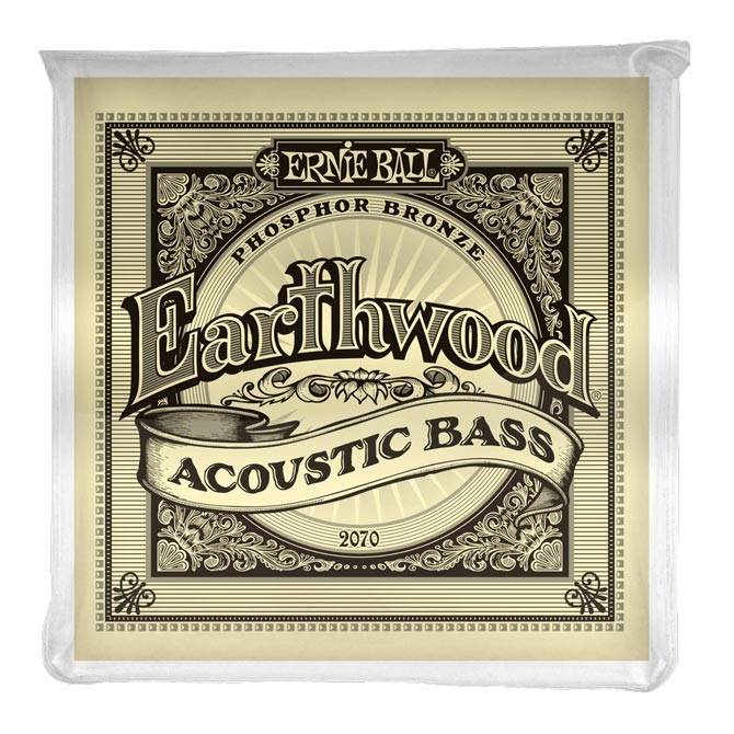 Ernie Ball 2070 Earthwood Phosphor Bronze 045-095 Acoustic Bass Guitar 4-String Set