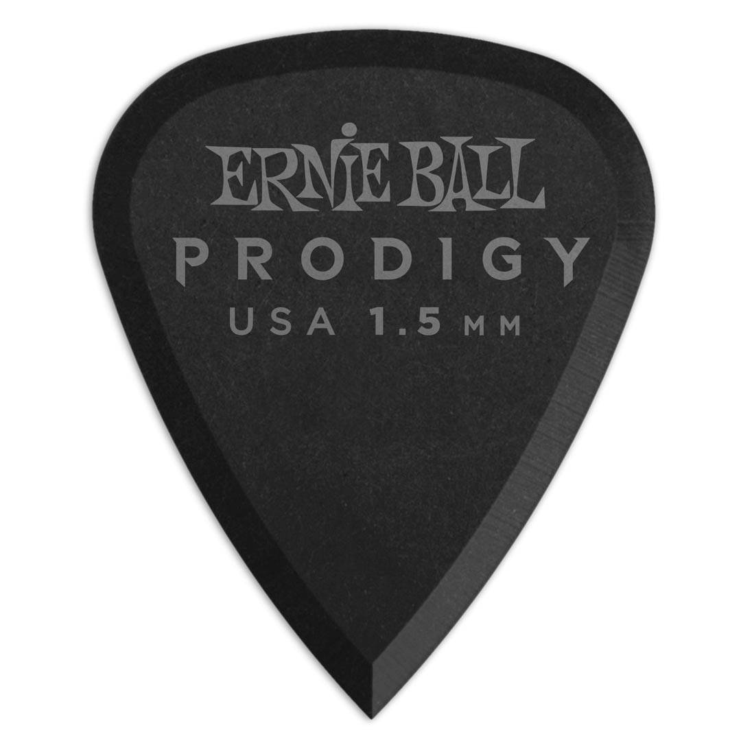 Ernie Ball 9199 Standard Prodigy 1.5mm Black Pick (1 Piece)
