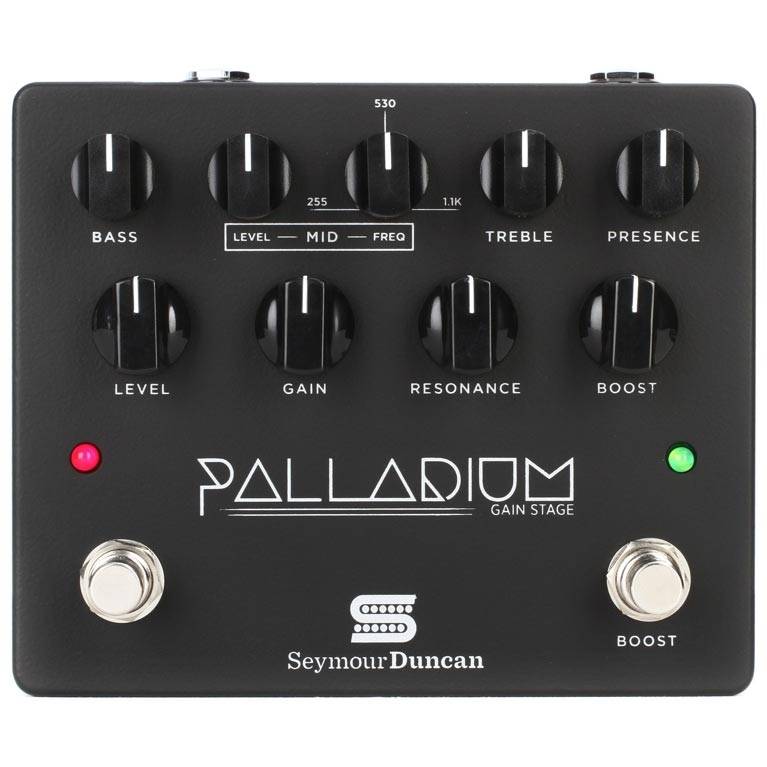 Seymour Duncan Palladium Gain Stage Black Guitar Single Pedal