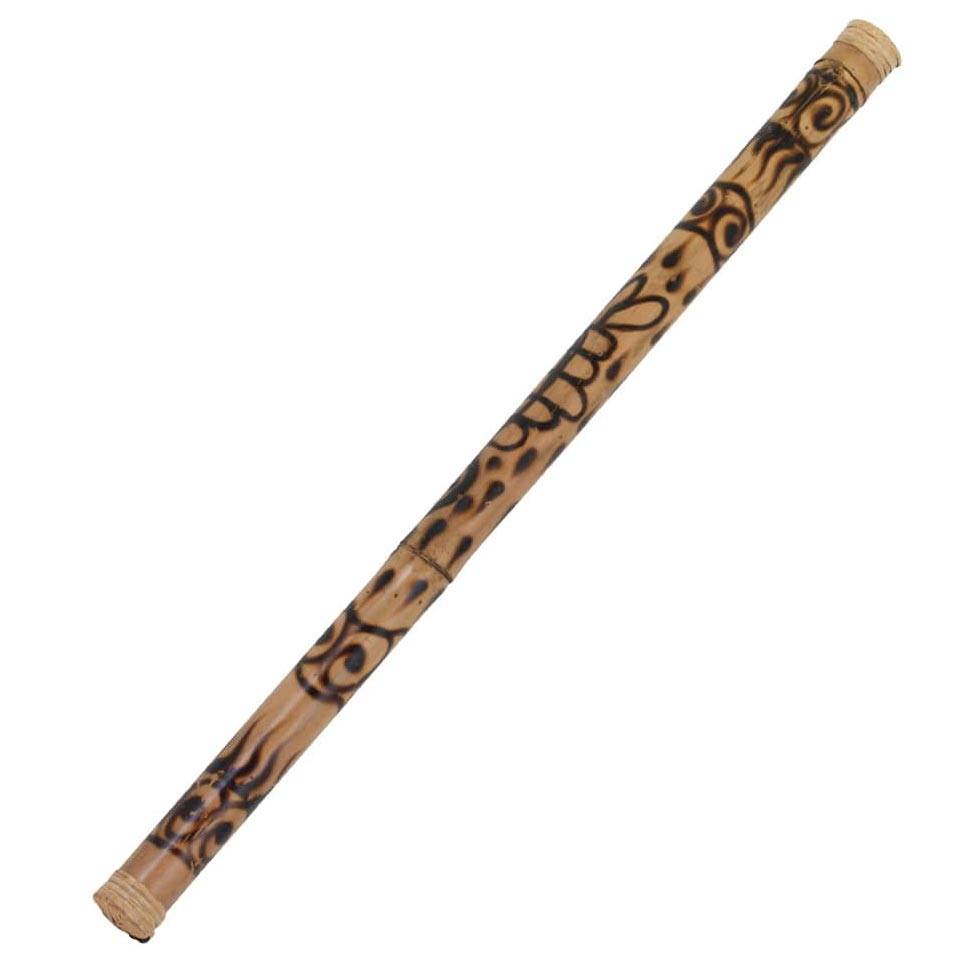 Pearl Bamboo Rainstick Natural Burned 100cm Hand Percussion