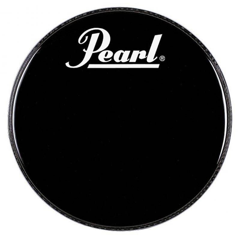 Pearl 20" Logo Black Drum head