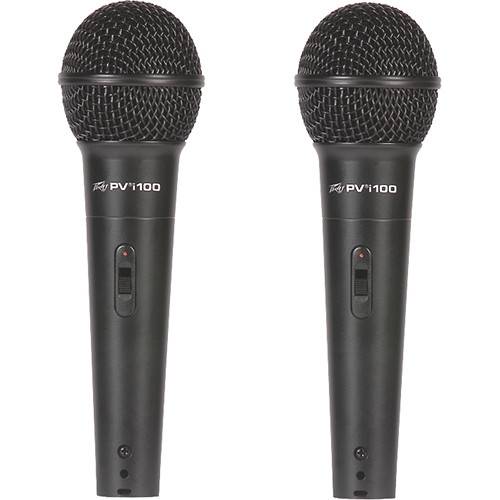 PEAVEY PVi 100 Cardioid 2 Dynamic Microphones Set