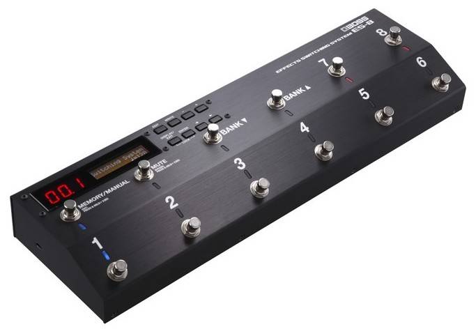 BOSS ES-8 Pedal Switching System Pedalboard