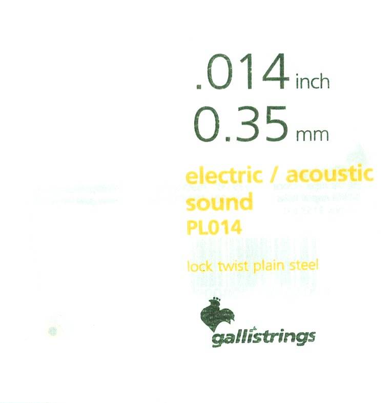 Galli PS014 Electric / Acoustic guitar String