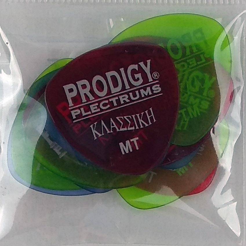 PRODIGY PPK-12MT Κλασσική Medium/Thin 12 Picks Set