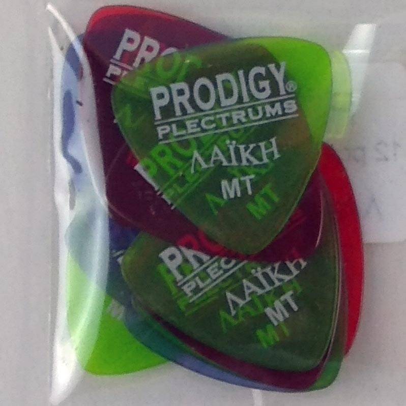 PRODIGY PPL-12MT Λαϊκή Medium/Thin 12 Picks Set
