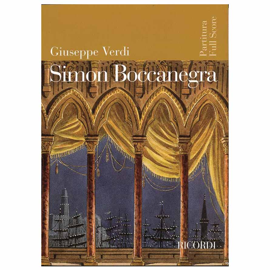 Verdi - Simon Boccanegra Partiture / F-S