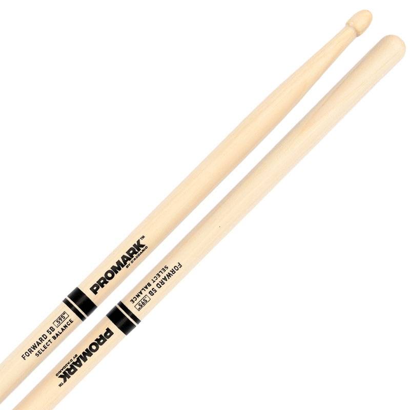 PRO-MARK Forward 5B Hickory Acorn Wood Tip Drum Sticks