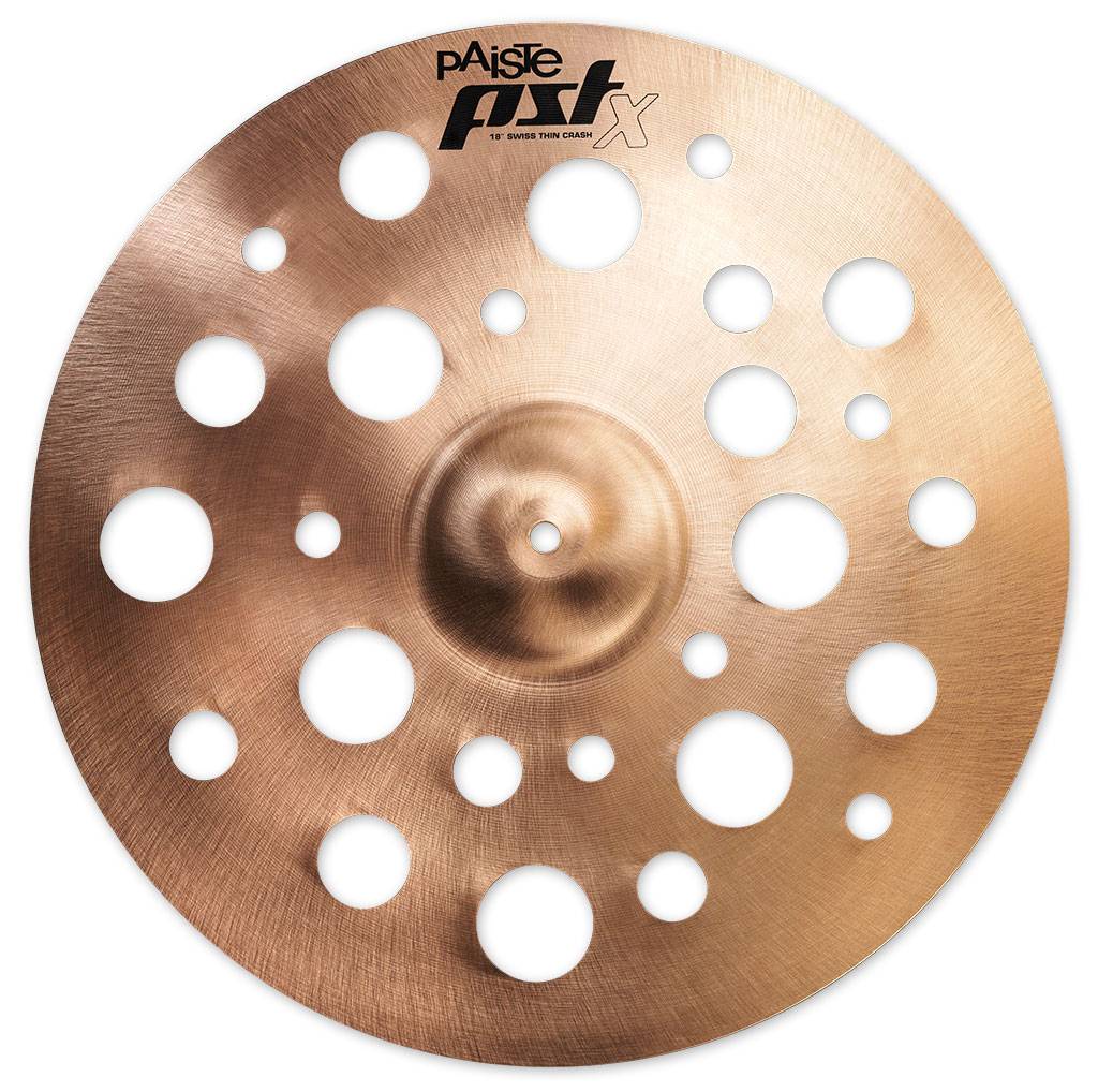 PAISTE PST X Swiss 18'' Thin Crash Cymbal