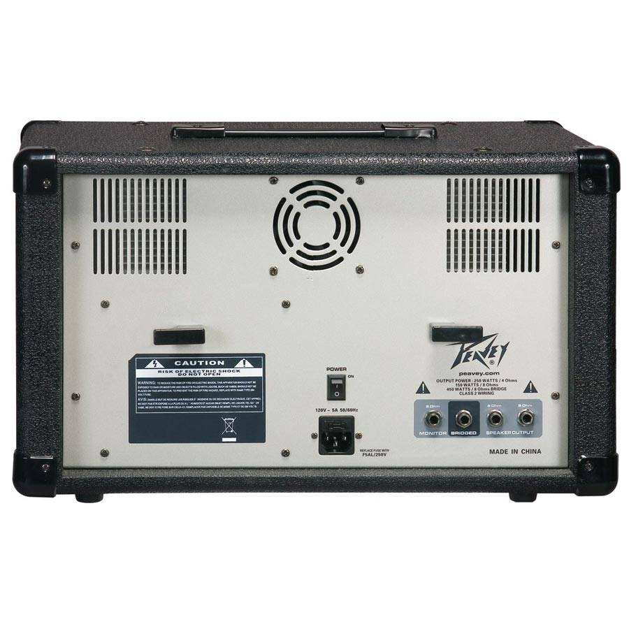 PEAVEY PVi8B Plus - 350 Watt RMS Powered Audio Mixer