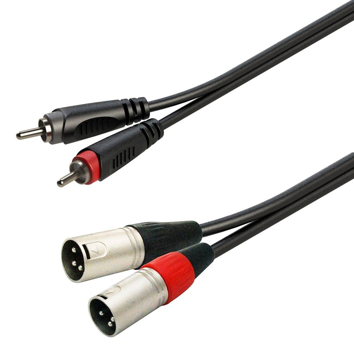 SOUNDSATION Go-Link 2 RCA Male - 2 XLR Male 1.00m Adapter Cable