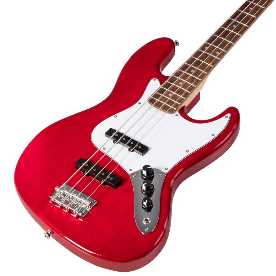 SOUNDSATION SPUR Red Electric Bass Guitar