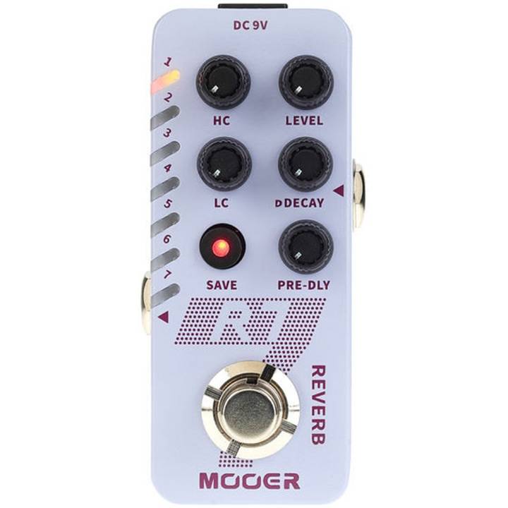 MOOER M705 R7 Reverb Guitar Single Pedal