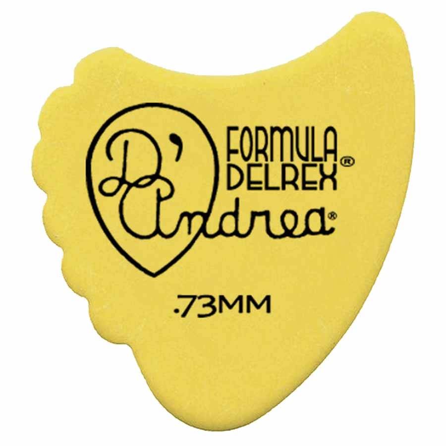 D'Andrea Formula Delrex 390 Medium .73mm [Yellow] Pick (1 Piece)