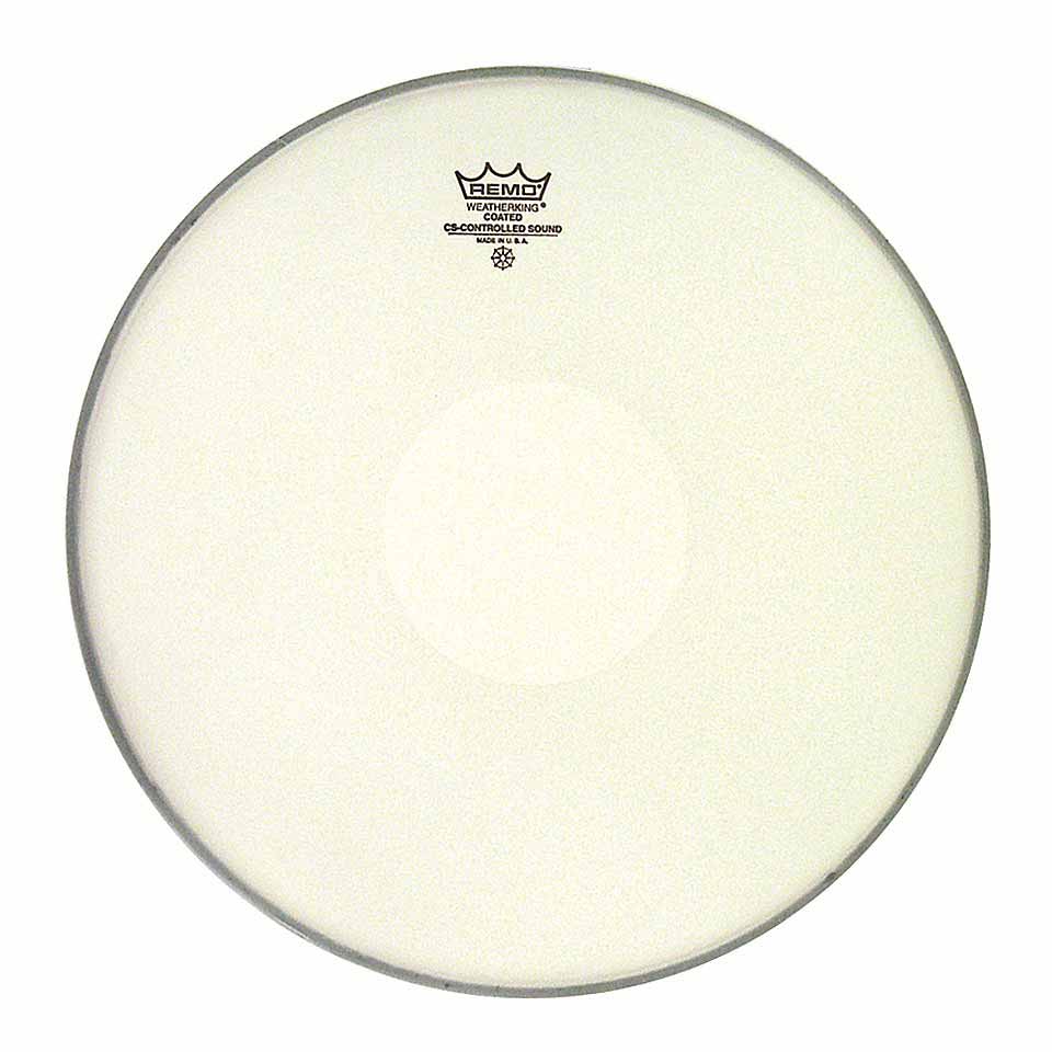 REMO Controlled Sound Coated 14" Clear Dot on Top