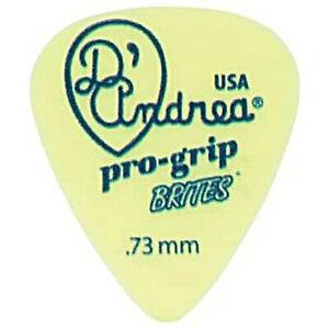 D'Andrea Pro-Grip Brites 351 Medium .73mm [Yellow] Pick (1 Piece)