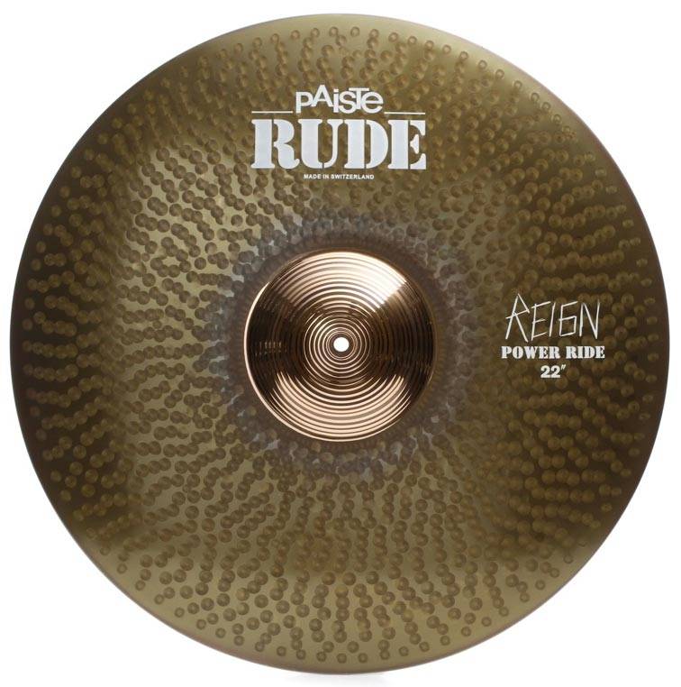 PAISTE Rude 22'' Power Ride ''The Reign'' Cymbal