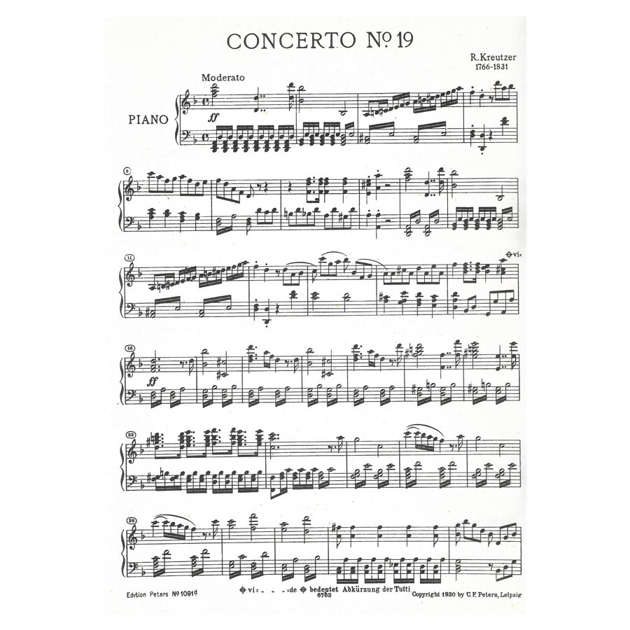Kreutzer - Concerto Nr.19 In D Minor