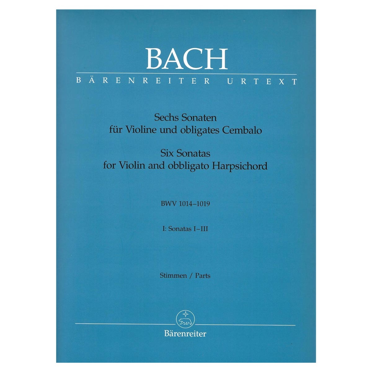 Bach - Six Sonatas Vol.1 For Violin And Obbligato Harpsichord
