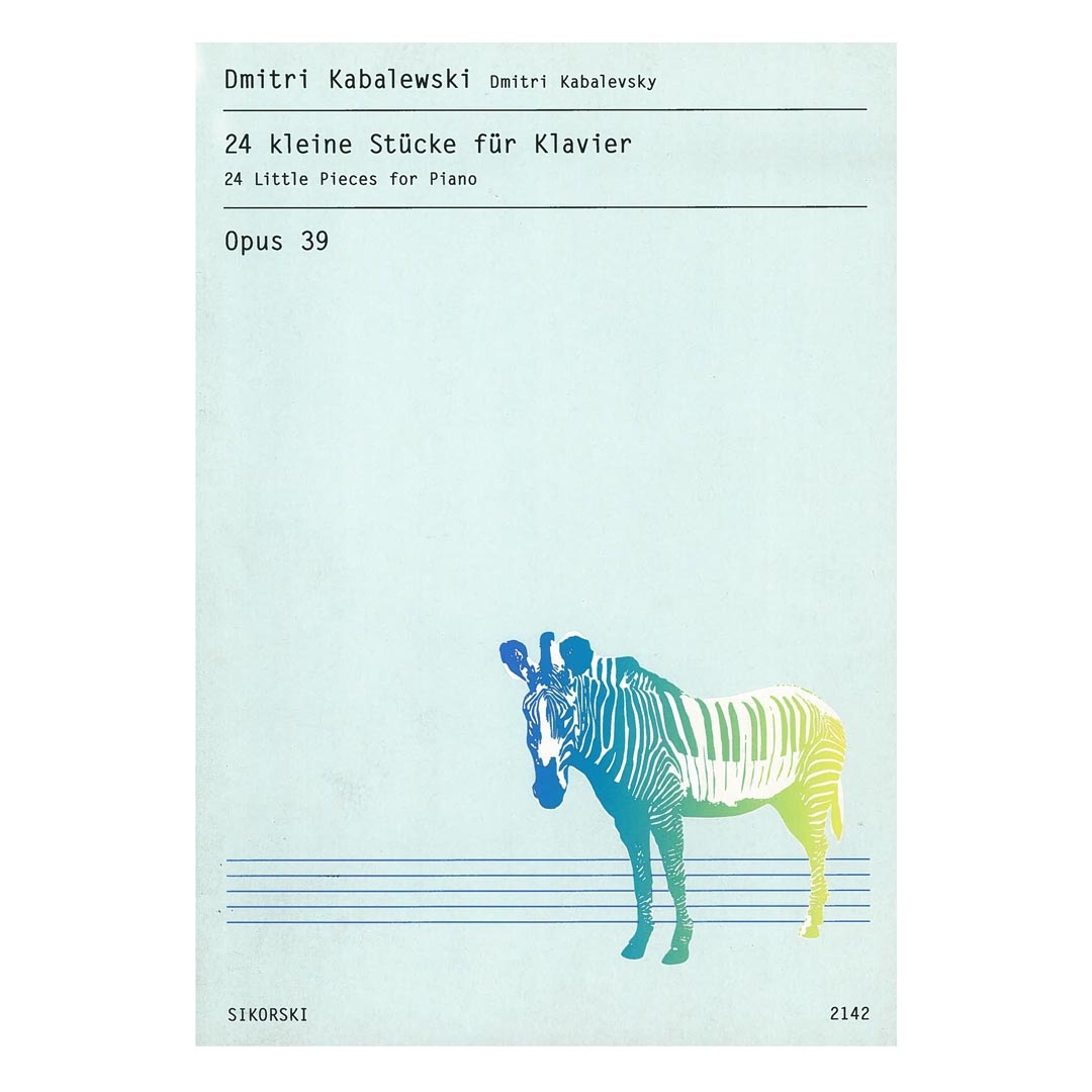 Dmitri Kabalewski - 24 Small Pieces for Piano  Op.39