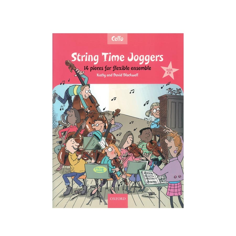 Kathy and David Blackwell - String Time Joggers  Cello Book & CD