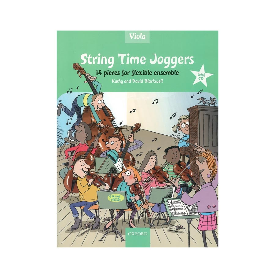 Kathy and David Blackwell - String Time Joggers  Viola Book & CD