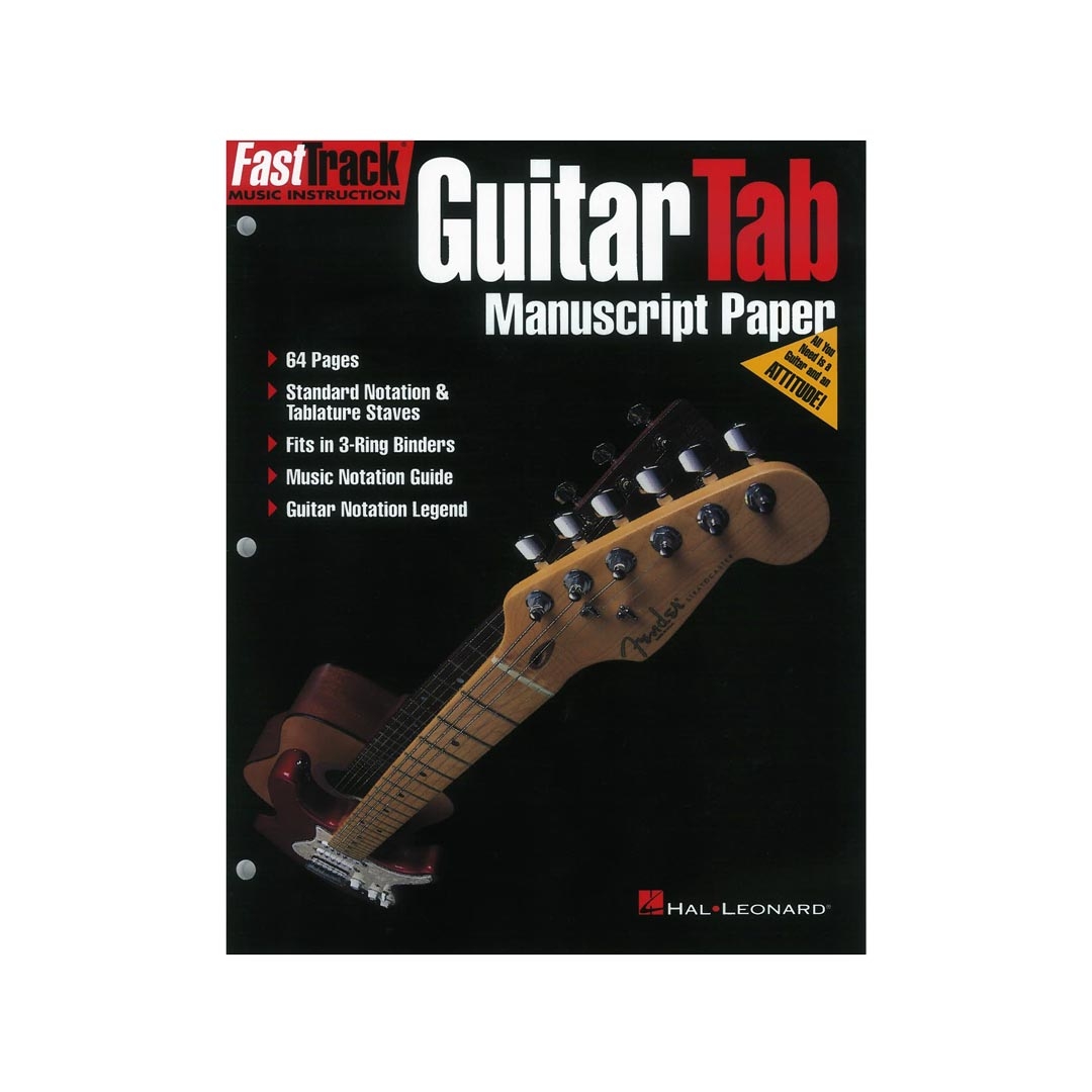 FastTrack - Guitar Tab Manuscript Paper