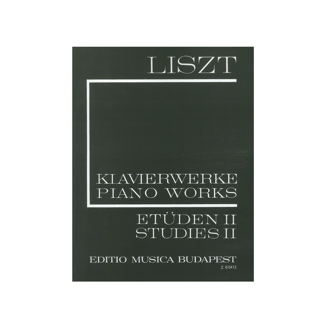 Liszt - Studies II  Works for Piano Solo