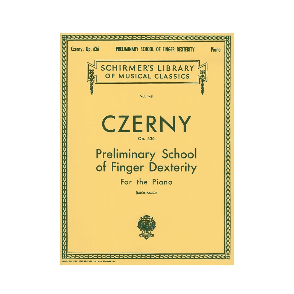 Czerny - Preliminary School of Finger Dexterity Vol. 148, Op.636