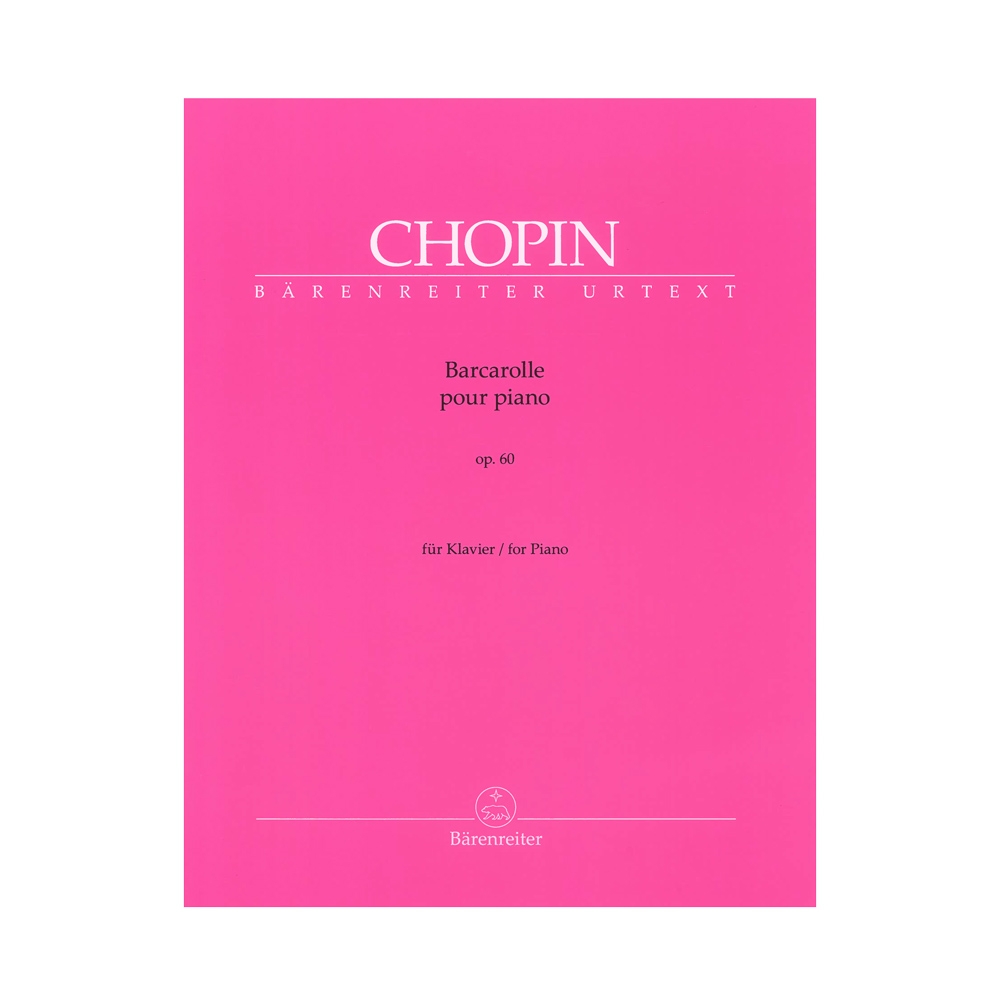 Barenreiter Chopin - Barcarolle for Piano, Op.60