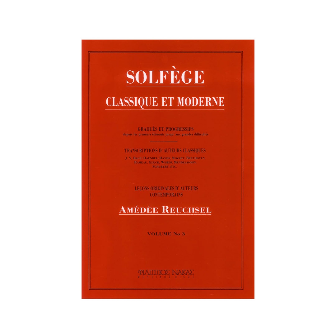 Reuchsel - Solfege, Vol. 3