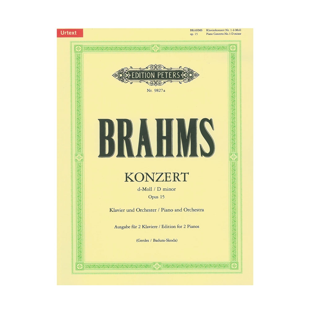 Brahms - Piano Concerto No.1 in D minor, Op.15 (Piano Duet)