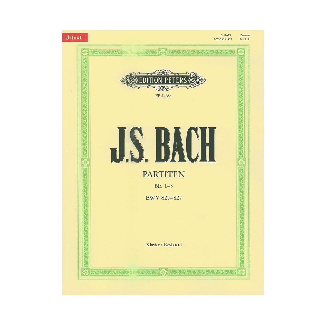 Bach - Partitas, BWV 825-827, Vol.1