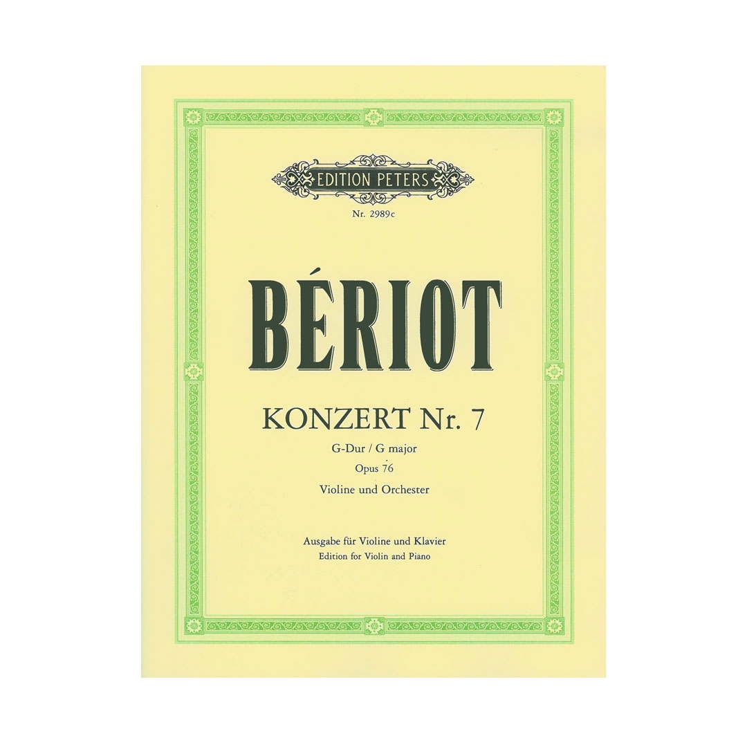 Beriot - Concerto No.7 in G major, Op.76