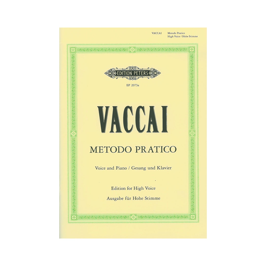 Vaccai - Practical Method for High Voice & Piano