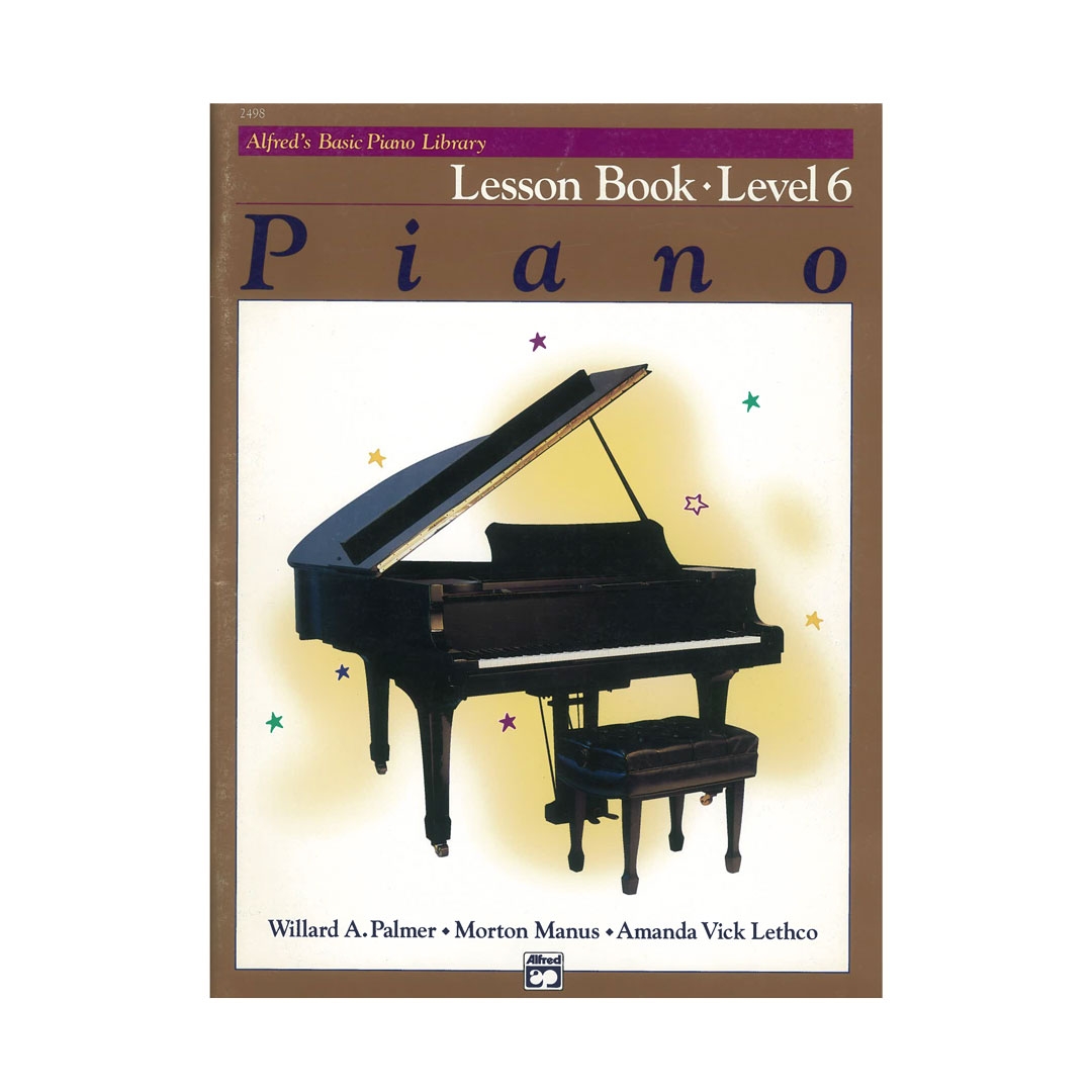 Alfred's Basic Piano Library - Lesson Book, Level 6 (Αγγλική Έκδοση)