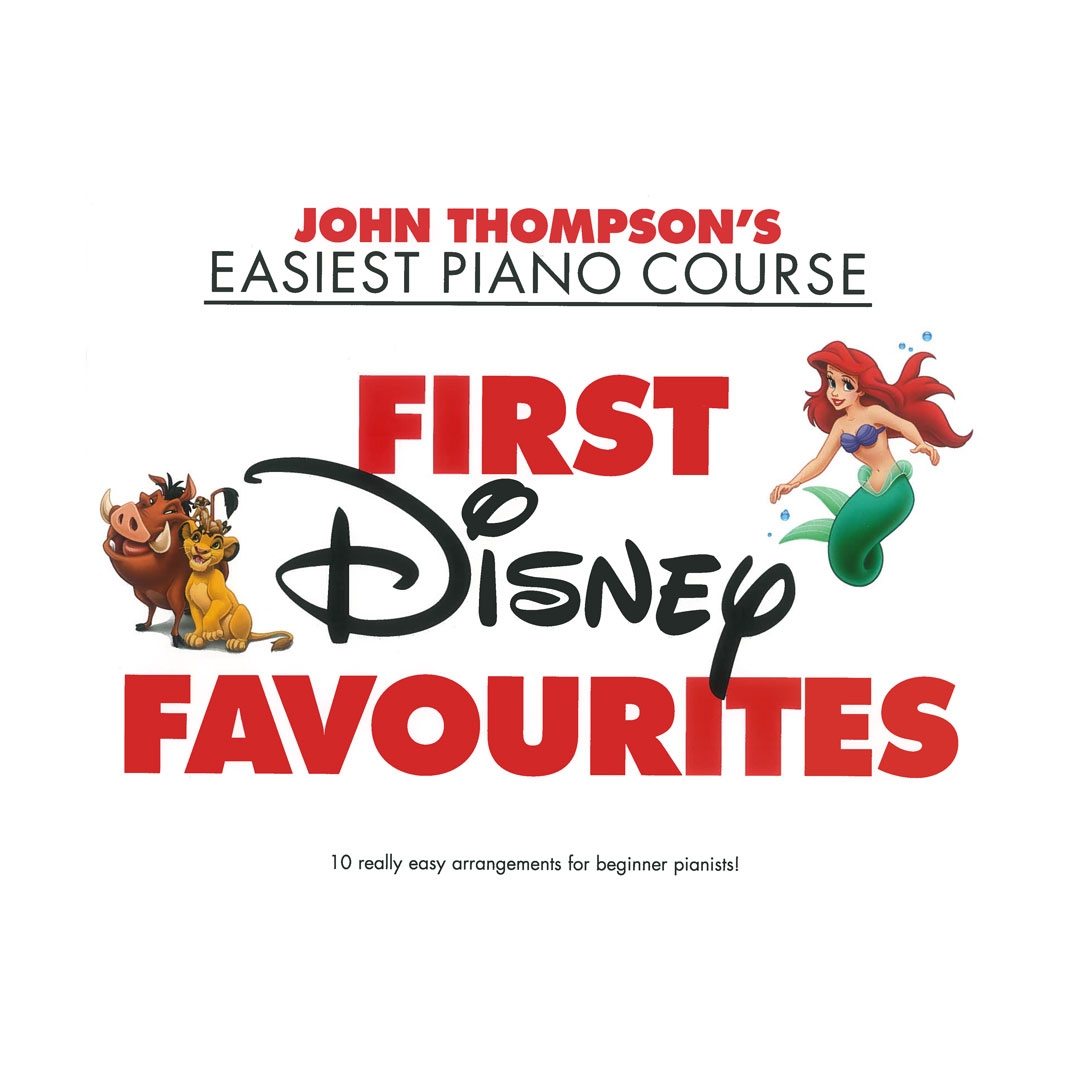Thompson - Easiest Piano Course : First Disney Favourites