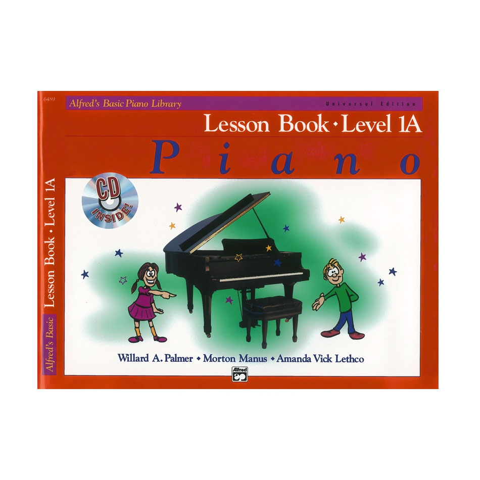 Alfred's Basic Piano Library - Lesson Book, Level 1A & CD (Αγγλική Έκδοση)