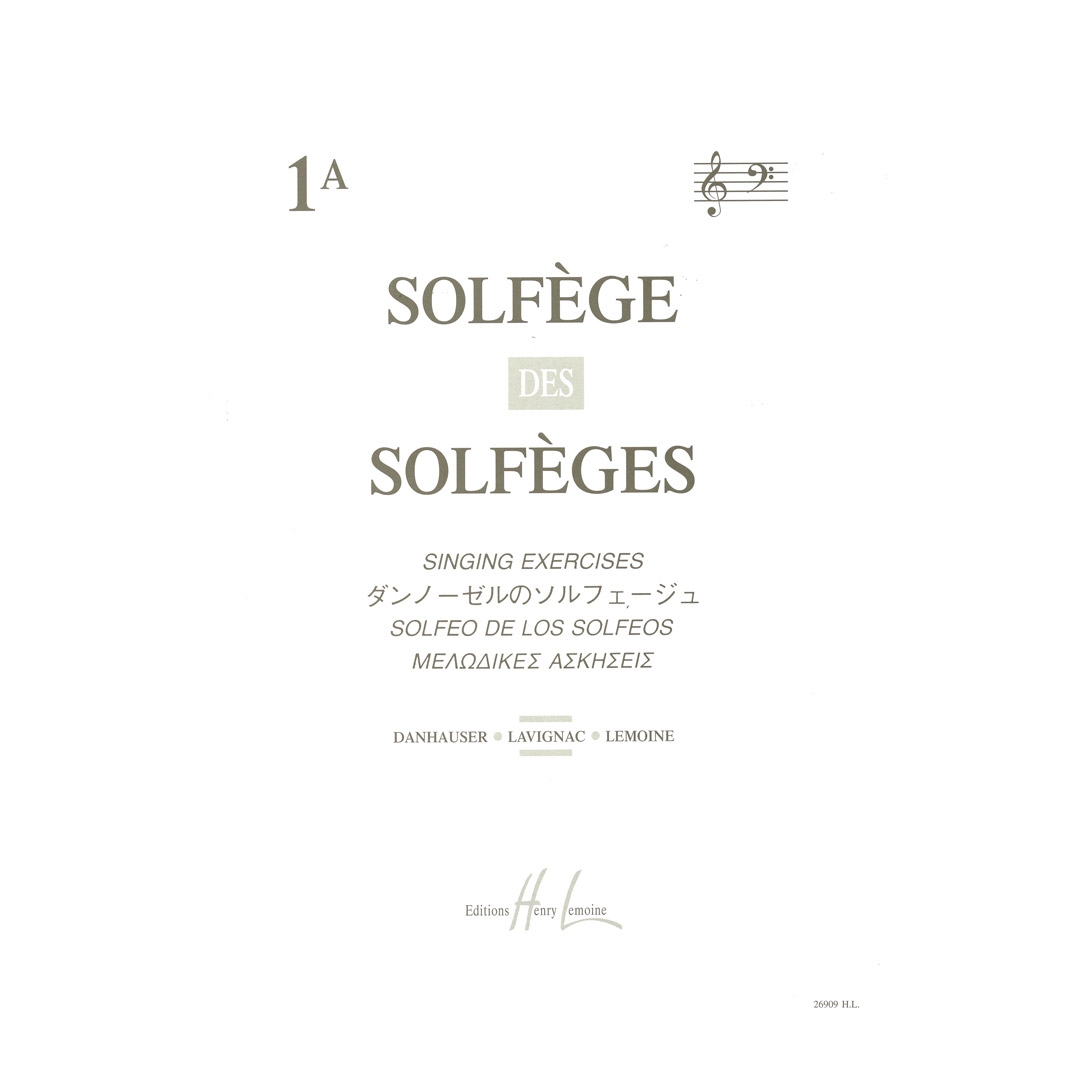Solfege Des Solfeges, Vol.1A (με συνοδεία πιάνου)