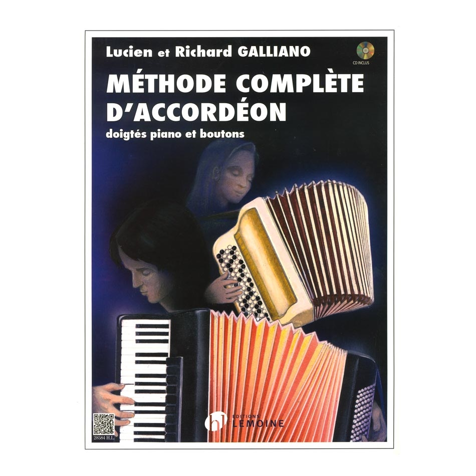 Galliano - Methode Complete d' Accordeon & CD