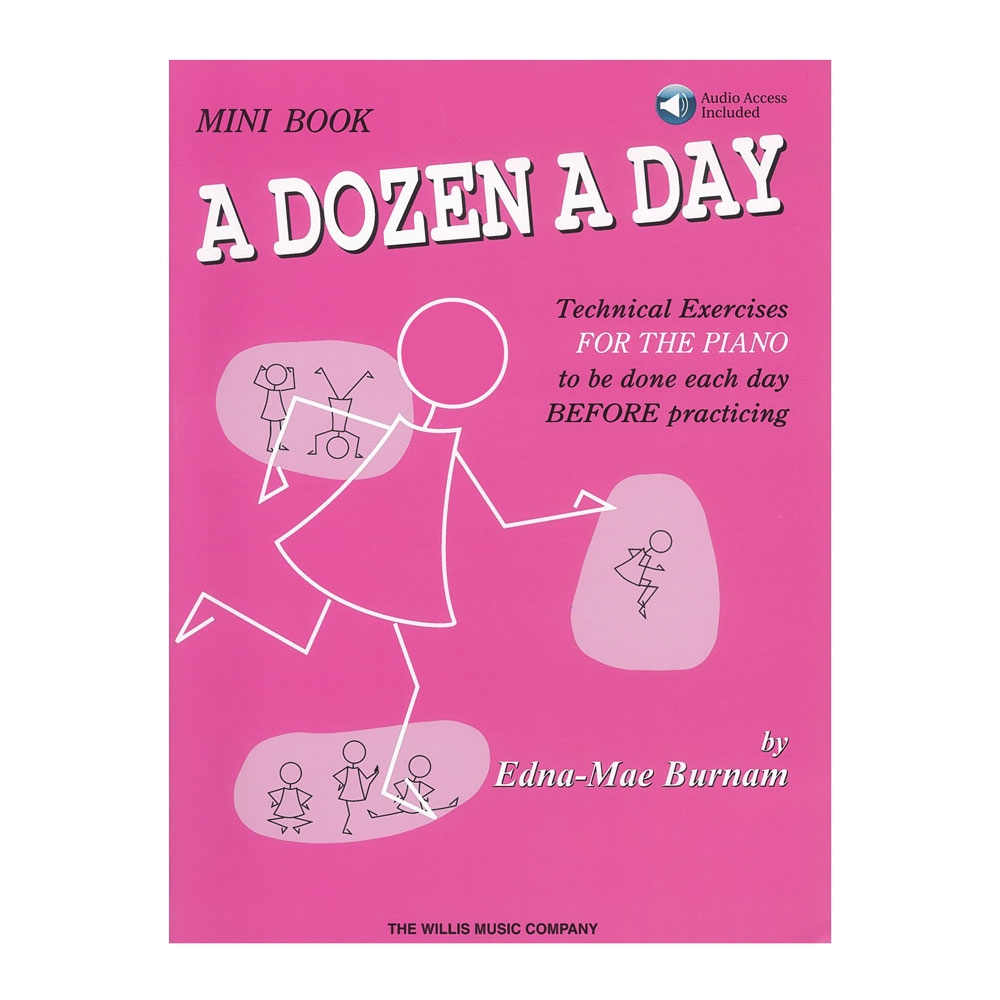 Edna-Mae Burnam - A Dozen A Day, Mini Book & Online Audio (Αγγλική Έκδοση)