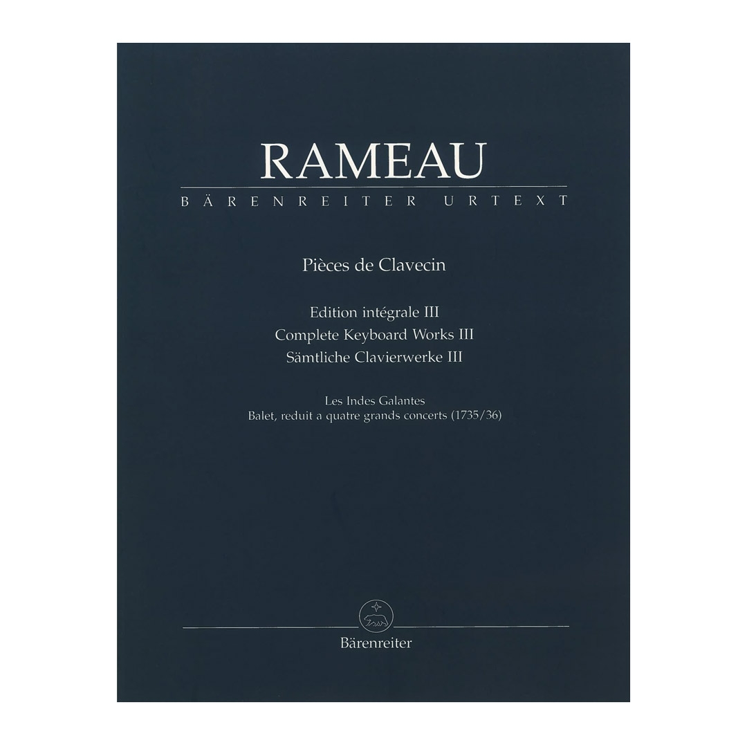 Rameau - Complete Keyboard Works, Vol.3