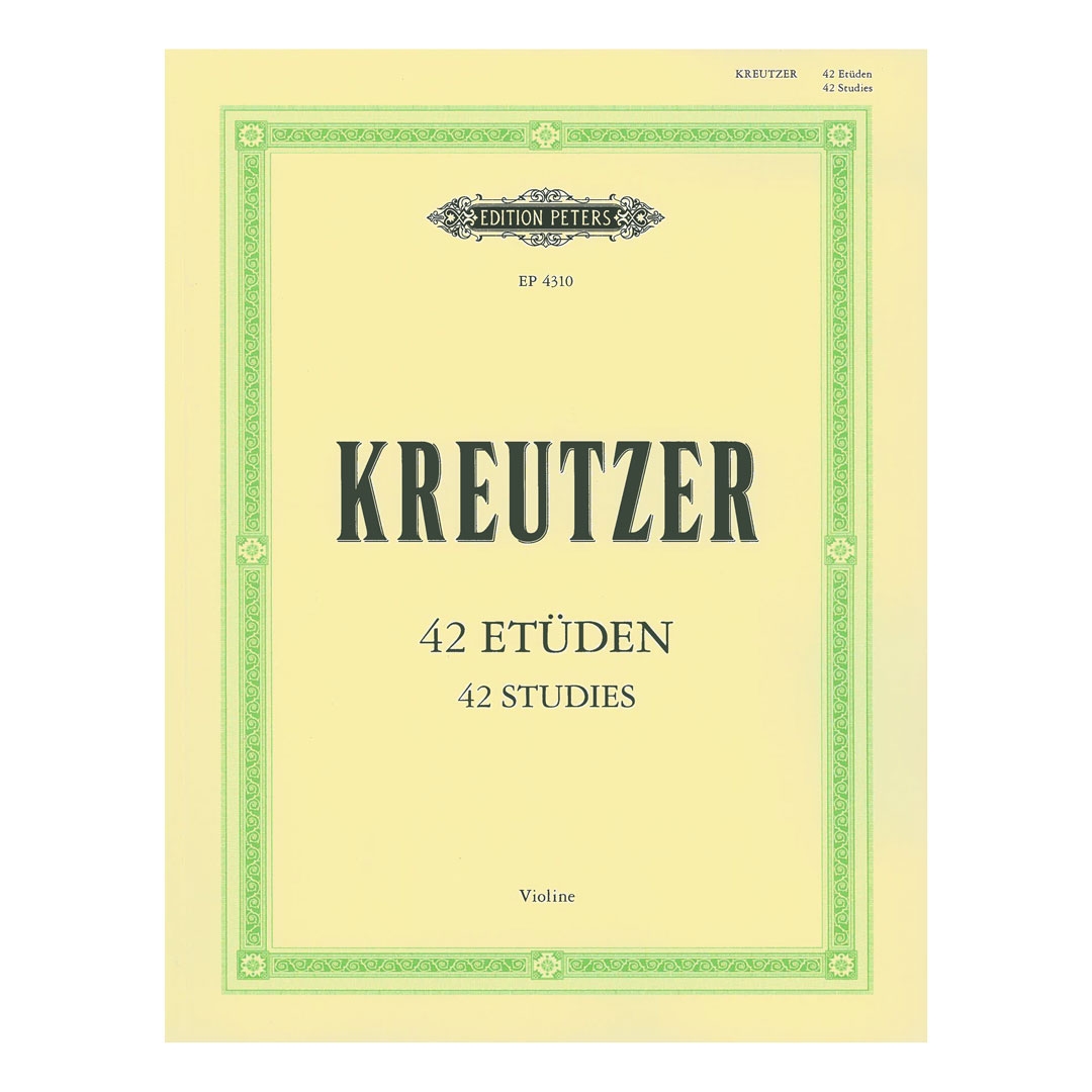 Kreutzer - 42 Studies for Violin Solo