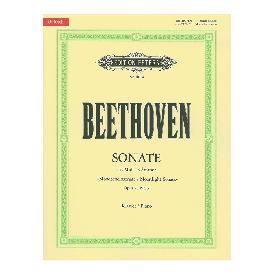 Beethoven -  Piano Sonata, Op. 27 No. 2 "Moonlight"