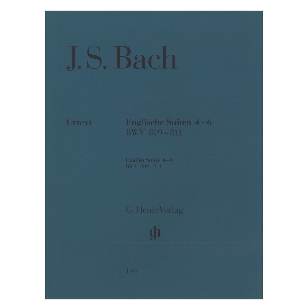 Bach - English Suites 4-6 (BWV 809-811)