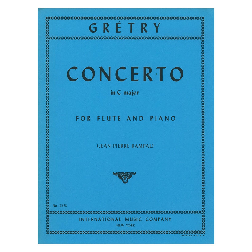 Gretry - Concerto In C Major for Flute & Piano