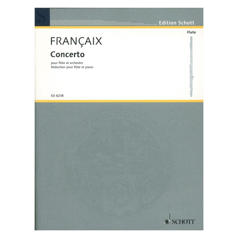 Francaix - Concerto for Flute and Orchestra