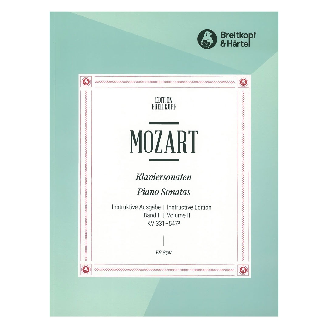 Mozart - Piano Sonatas, Vol.2 (KV331-547a)