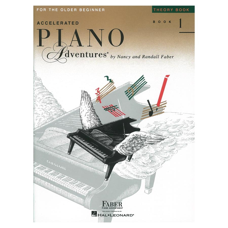 Faber - Accelerated Piano Adventures for the Older Beginner, Theory Book 1