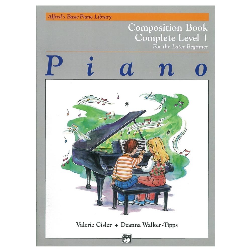 Alfred's Basic Piano Library - Composition Book, Complete 1 (1A/1B)